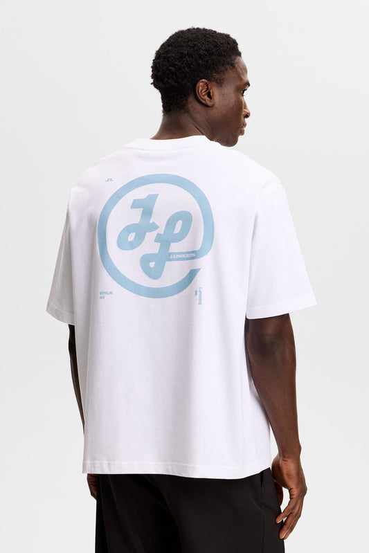 Tjorn Printed T-Shirt / White