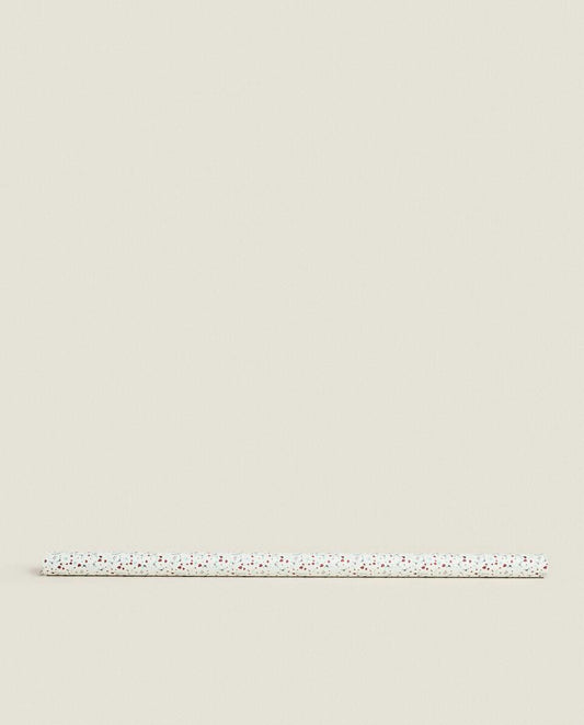 CHRISTMAS FLOWERS WRAPPING PAPER