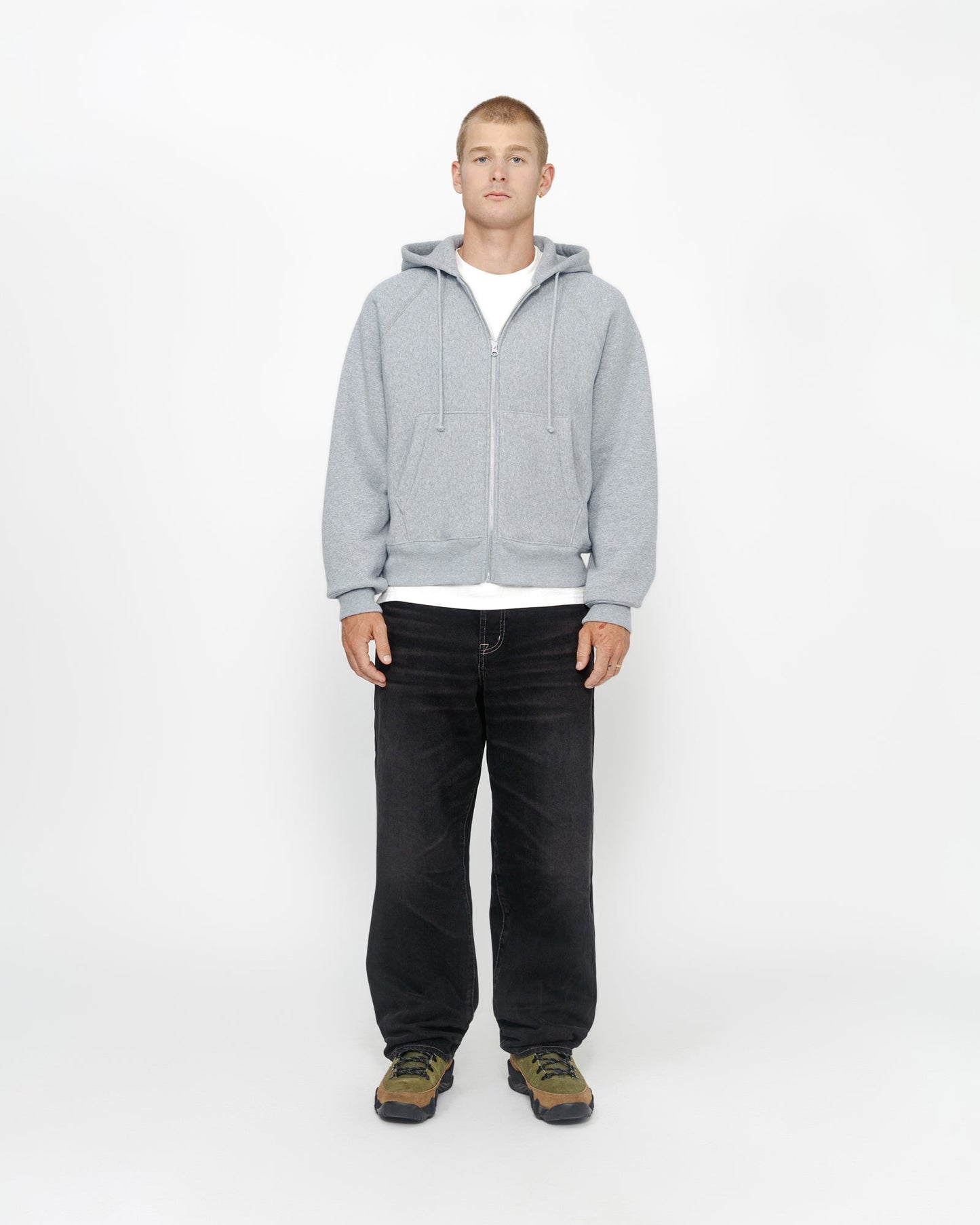 SWEAT À CAPUCHE ZIPPÉ RAGLAN