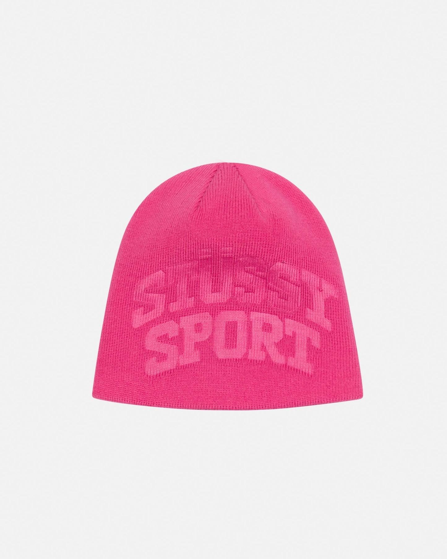 BONNET DE SPORT EN MAILLE AVEC LOGO EN RELIEF