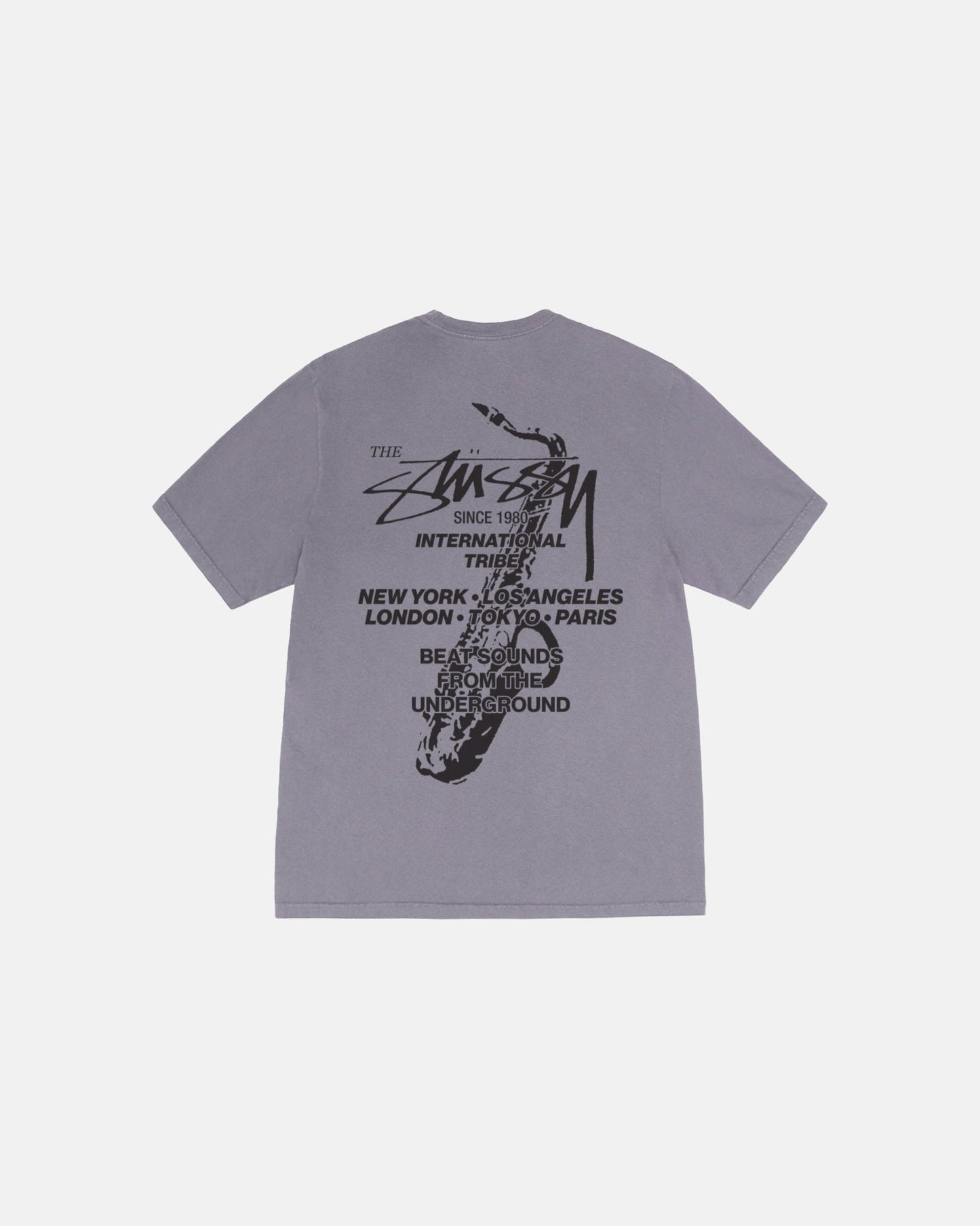 TEE IMPRIMÉ SONS RYTHMIQUES PIGMENT TEINT