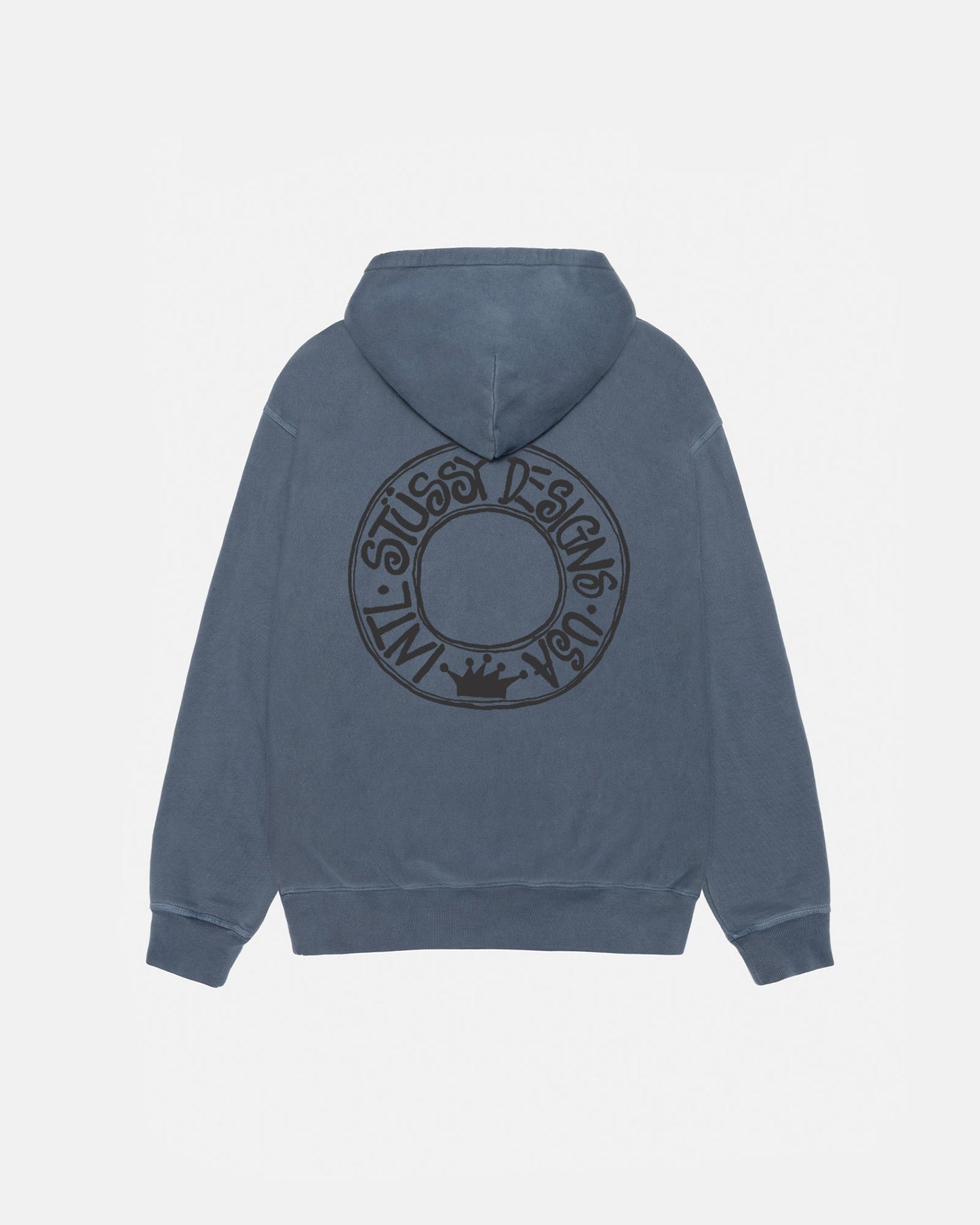 BUANA ZIP HOODIE PIGMENT DYED