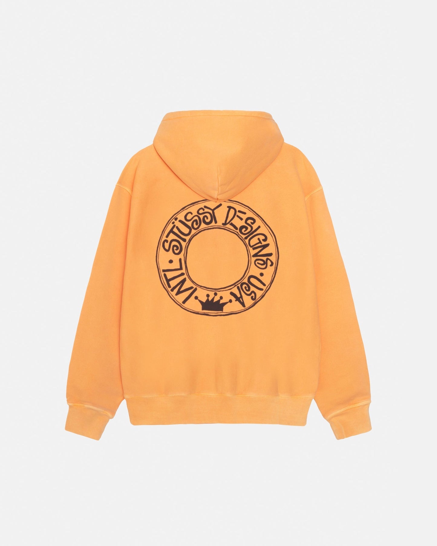 BUANA SWEAT À CAPUCHE ZIP PIGMENT TEINT