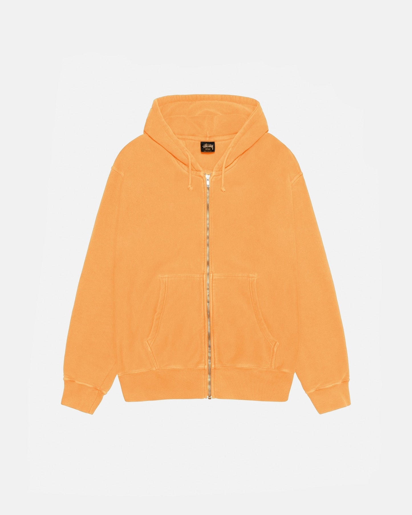 BUANA SWEAT À CAPUCHE ZIP PIGMENT TEINT