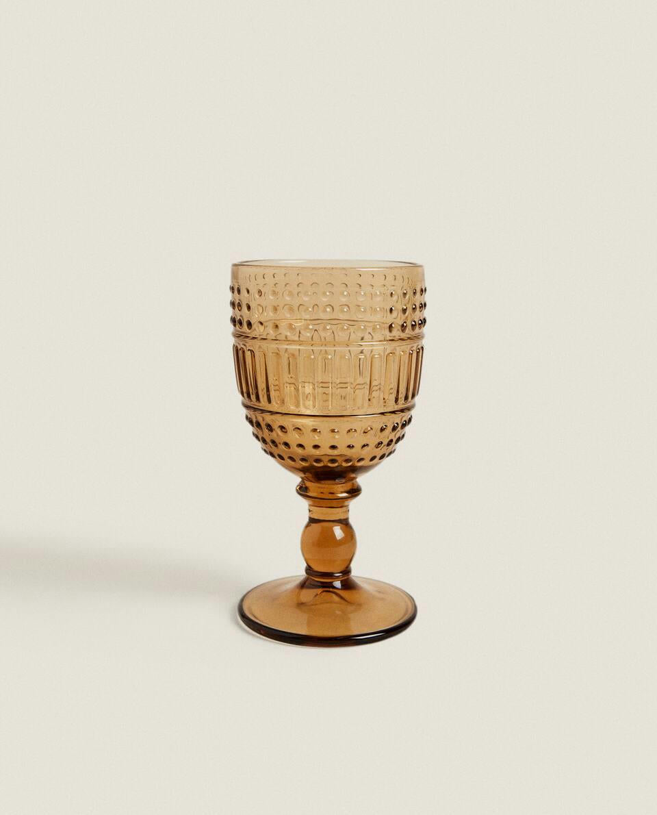 RAISED DESIGN GLASS
