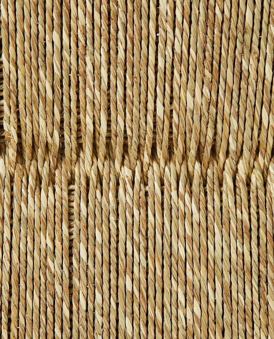 ASH AND SEAGRASS BENCH